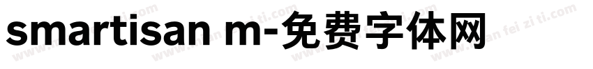 smartisan m字体转换